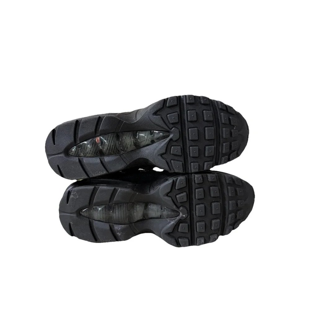 Nike Air Max 95 Triple Black Suede Leather | 609048-092 Men Size 8
